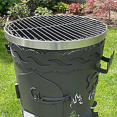 Решітка-гриль нержавіюча для печей Бухара-2/ Казбек-1/ Олень-1/ Ведмідь-1