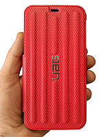 Защитный чехол - книжка UAG Metropolis для телефона iPhone XS Max. Чехол на iPhone XS Max Цвет Красный