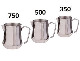 Набір 3 пітчери Motta TULIP 350/500/750 мл. (нержавіюча сталь) молочники мотта