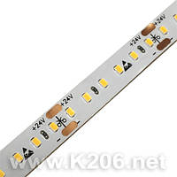 QL-F2016A90SA-W-24-CES LED лента без влагозащиты, 24V, 14.4W/метр, 180шт SMD 2016/метр, теплый белый, 1 метр