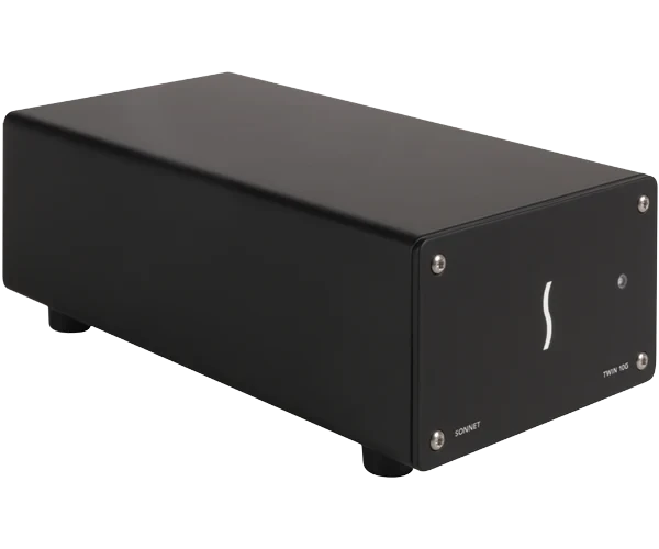 Twin10G SFP+ (двопортовий адаптер 10GbE Thunderbolt із двома модулями SFP+ у комплекті) TWIN10GC-SFP-T3