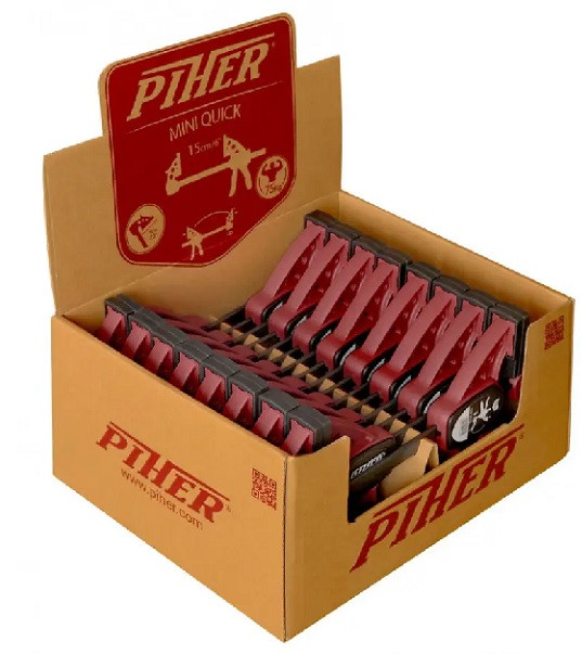 Набір струбцин Display Box Mini Quick PIHER 150х60 мм (16 шт.)