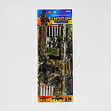 Іграшковий набір з автоматом, пістолет, м'які патрони з присоскою, підставка для мішені TK Group (TK - 70648), фото 6