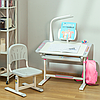 Дитяча парта-трансформер зі стільцем Cubby Lupin Pink с жесткой фиксацией, фото 9