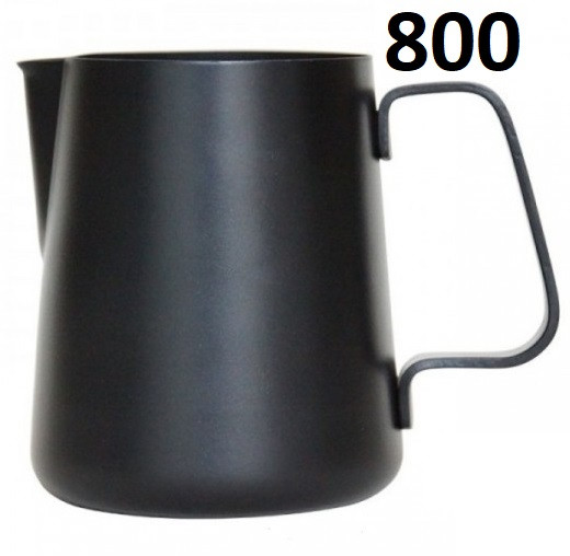 Пітчер ILSA Easy 800 мл. Чорний молочник