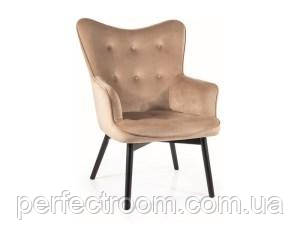 CARMEN оксамитове крісло