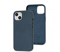 Чохол для IPhone Leather Case MagSafe Pacific Blue + Animation for iPhone