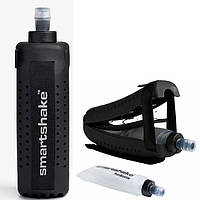 Бутылка для воды SmartShake SmartShake Run Bottle 250мл черного цвета