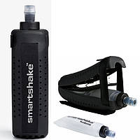 Пляшка для води SmartShake SmartShake Run Bottle 250мл чорного кольору