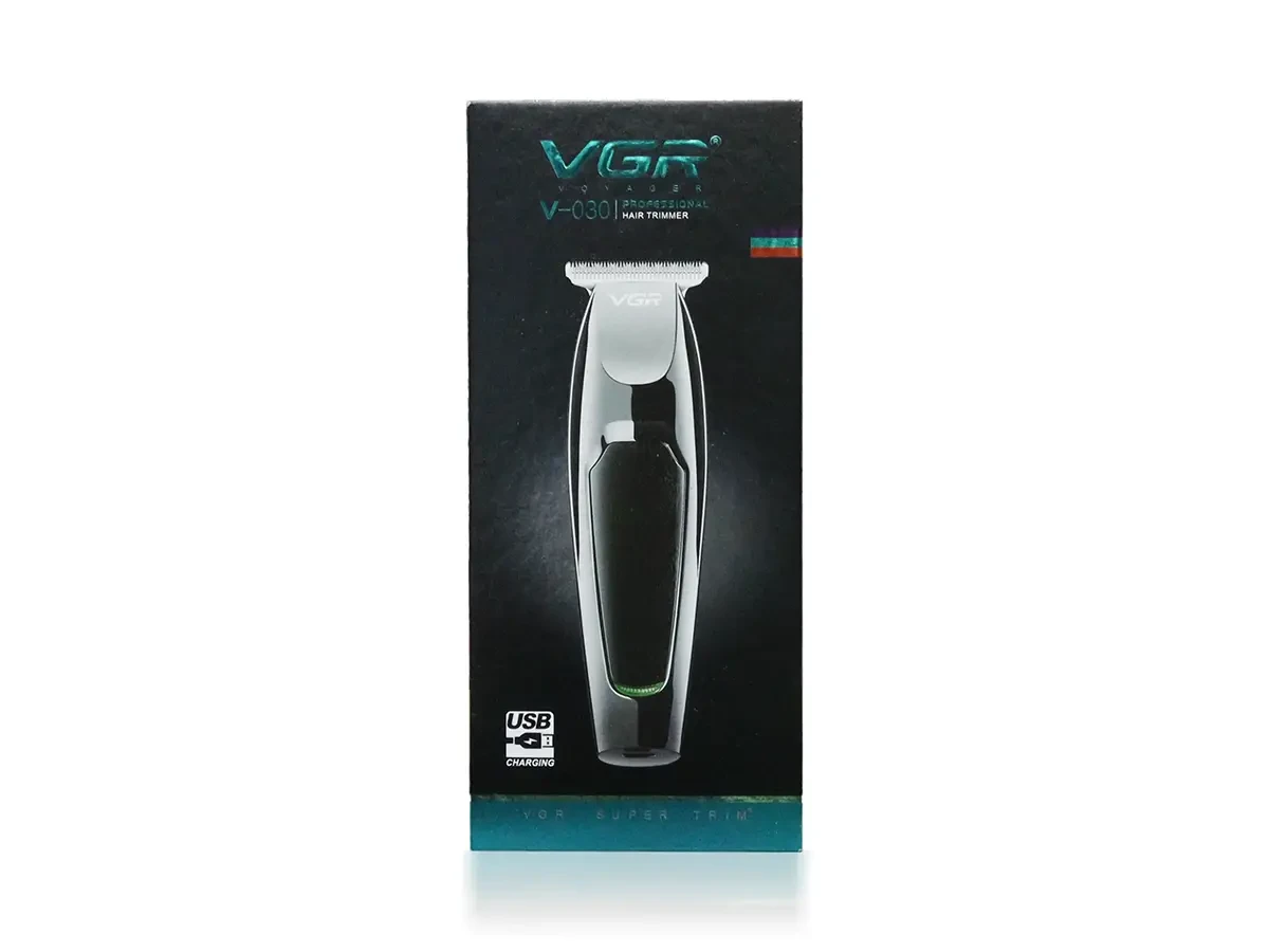 Машинка для стрижки волосся акумуляторна підзарядка від USB VGR V-030 60шт 7029