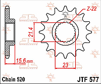 Звезда JT JTF577.14