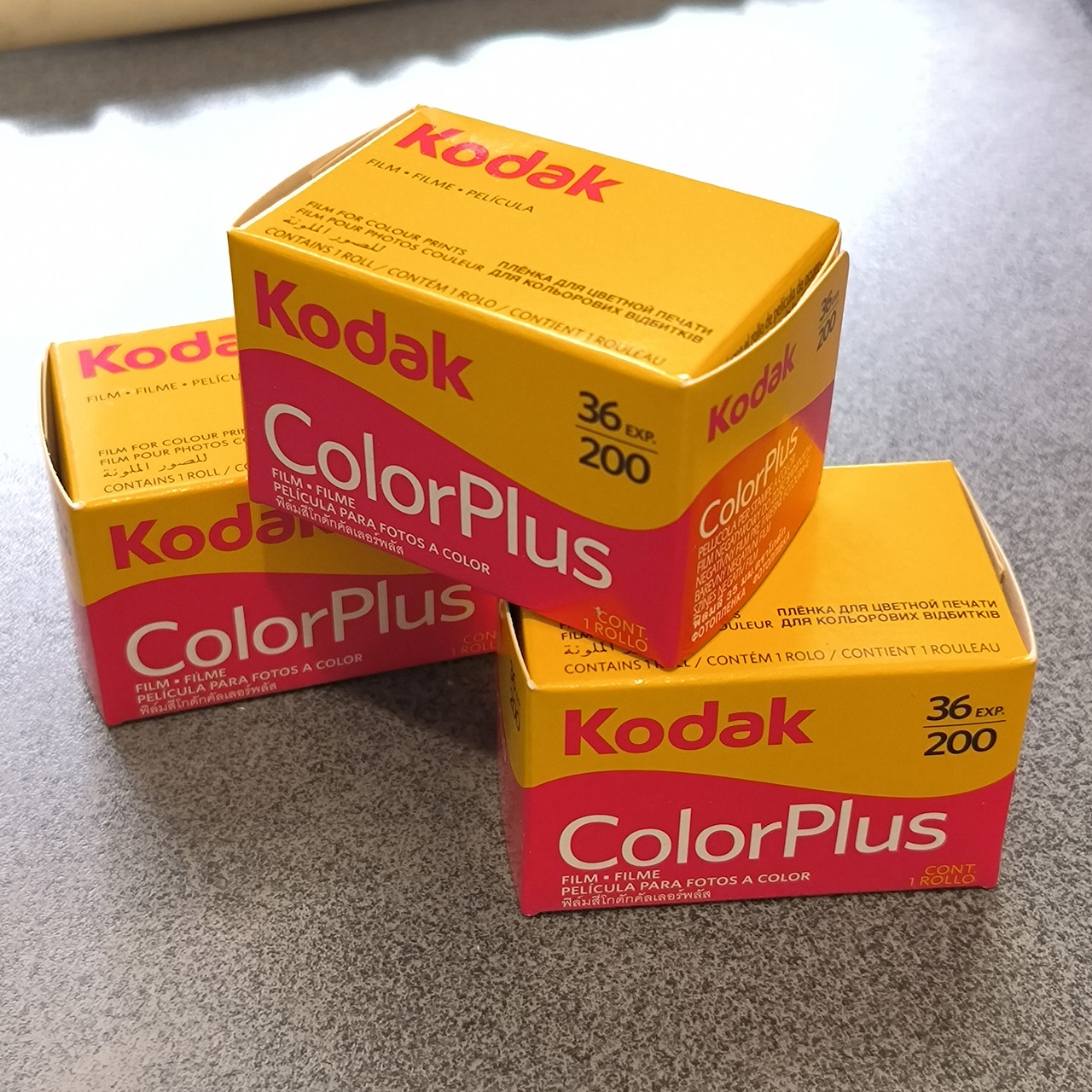 Фотоплівка кольорова Kodak ColorPlus 200, 36 кадрів
