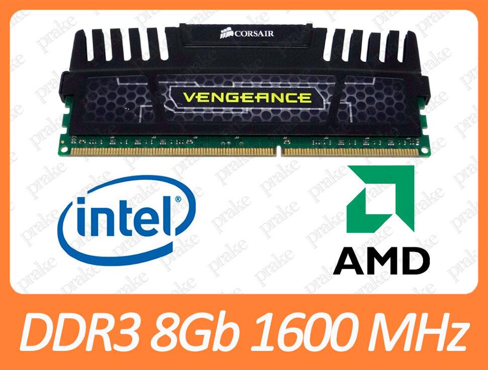 DDR3 8GB 1600 MHz (12800) Corsair Vengeance CL9 CMZ16GX3M2A1600C9, фото 1