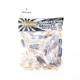 Лакриця Vicentini Bianchi Neri Gessetti Lakritz 150g