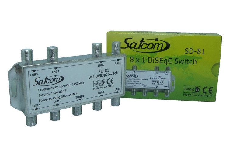 DiSEqC 4x1 Pauxis DSW-4166s (дисек, дайсек)