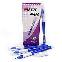 Ручка масл. Wiser "Zossa" 0,7 мм із грипом синя 12 шт. в упаковке á (zossa-bl)