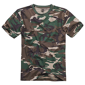 Оригінальна футболка Brandit T-Shirt - Woodland (4200-10)