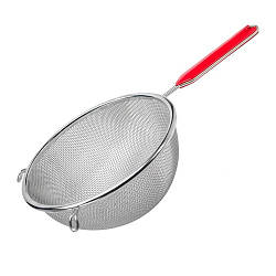 Сито Empire Red з пластиковою ручкою d14 см метал (1535 EM)
