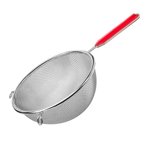 Сито Empire Red з пластиковою ручкою d16 см метал (1537 EM), фото 1