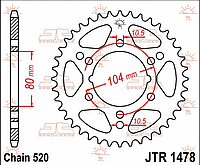 Звезда JT JTR1478.40