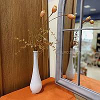 Скляна ваза на одну квітку (27 х 8 см.)