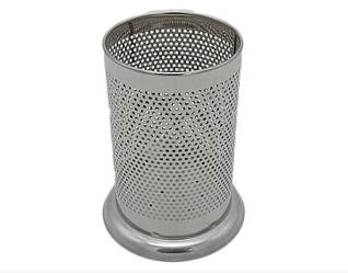 Сушарка для столових приборів Vitol6 d10 см h17 см неіржавка сталь (VT6-20330)