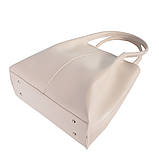 БЕЖ ТАУП — сумка великого розміру та стриманого дизайну з одним відділенням на блискавці (Луцьк, 774), фото 4