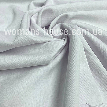 Коттон стрейч щільний Білий