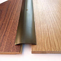 Стикоперекривний поріг для підлоги 40мм. АП 011 Бронза (фарбований), 2.7 м