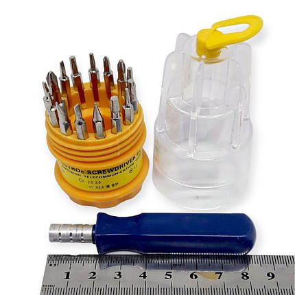 Викрутка з насадками Piramida 15 в 1 (809), фото 3