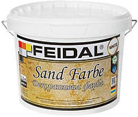 FEIDAL Sand Farbe паропроницаемая перламутровая краска для интерьеров 5 л