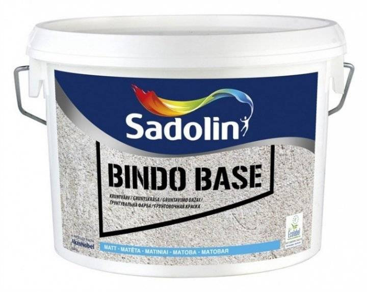 Sadolin Bindo Base грунтовочная краска для внутренних работ 10л - фото 1 - id-p1870607115