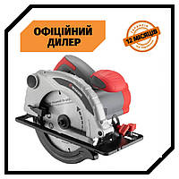 Циркулярная пила INTERTOOL DT-0613 1300 Вт, 5000 об/мин, угол наклона 0-45° TSH