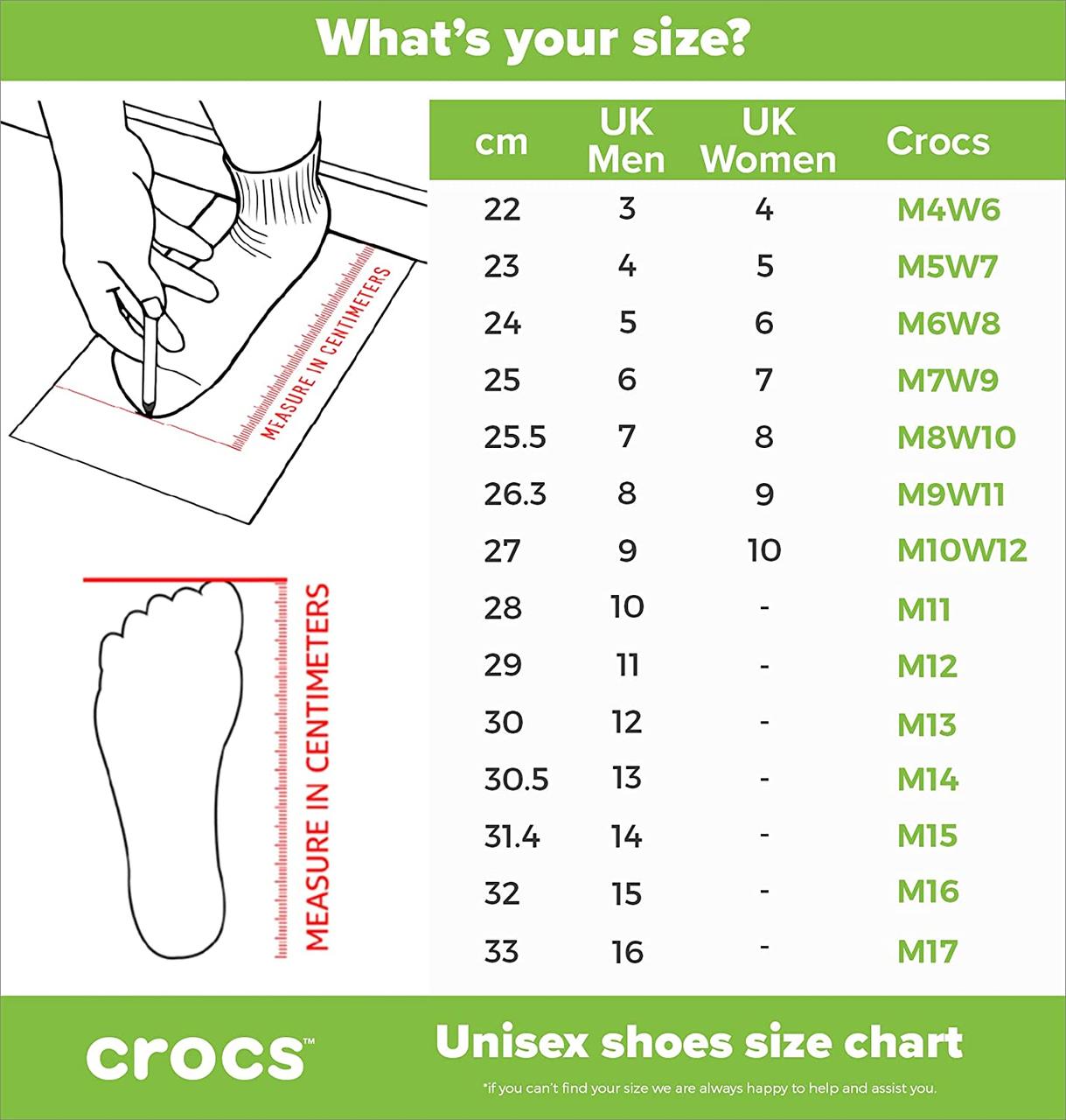 Crocs m8 clearance