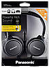 Провідні накладні навушники Panasonic RP-HF500MGCK Чорний, фото 5