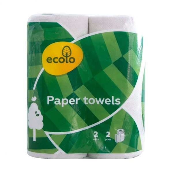 Рушник паперовий Ecolo 2 кулі 2 рулони (747210), фото 1
