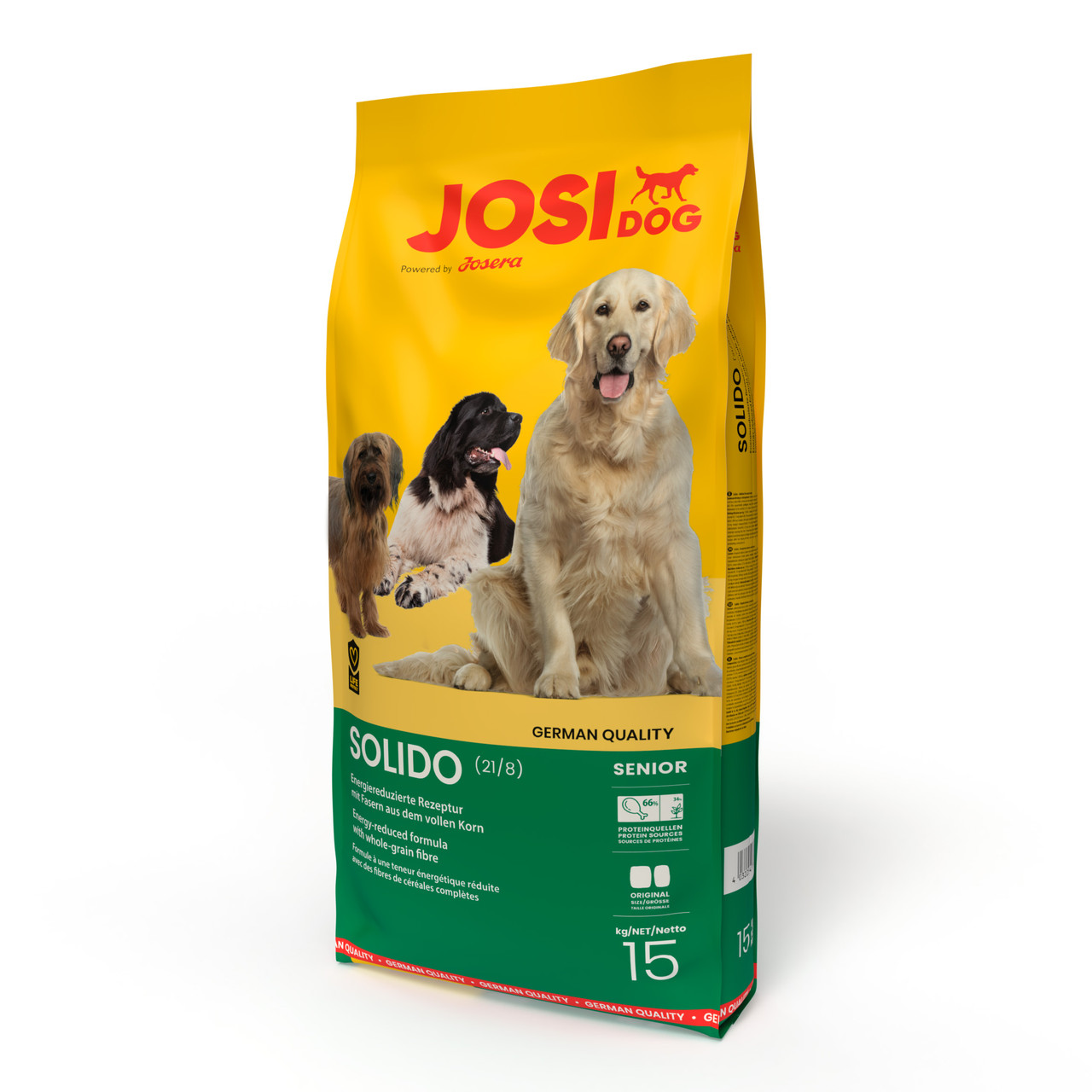 Сухий корм Солідо для літніх та малоактивних собак JosiDog (ЙозіДог) by Josera Solido 15 кг
