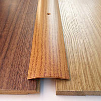 Декоративний поріжок для підлоги ширина 40мм АП 011 під дерево Дуб рустік (фарбований), 2.7 м
