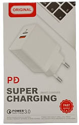 СЗУ PD Super Charging USB x 1 PD x 1 QC3.0 20W/ 889/ 6924