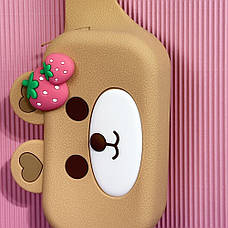 Сумка дитяча на пояс (бананка) UNCLE Bear Strawberry 14*8*4,4см Коричневий, фото 6