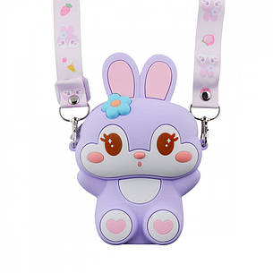 Сумка дитяча на плече UNCLE Rabbit 12,5*18*5см Фіолетовий, фото 1
