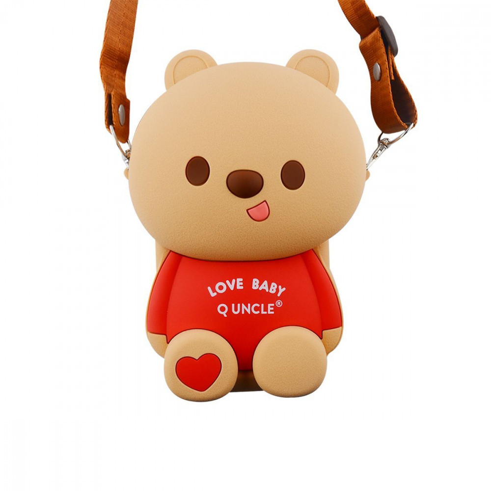 Сумка дитяча на плече UNCLE Bear Love 12,5*15*5см Червоний