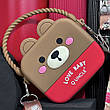 Сумка дитяча на плече UNCLE Bear Love 12*14*4см Чорний, фото 7