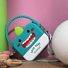 Сумка дитяча UNCLE Cartoon Face 12*14*4см Зелений, фото 5