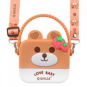 Сумка дитяча UNCLE Bear Strawberry 12,5*14*4см Коричневий