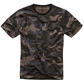 Оригінальна футболка Brandit T-Shirt - Dark Camo (4200-4)