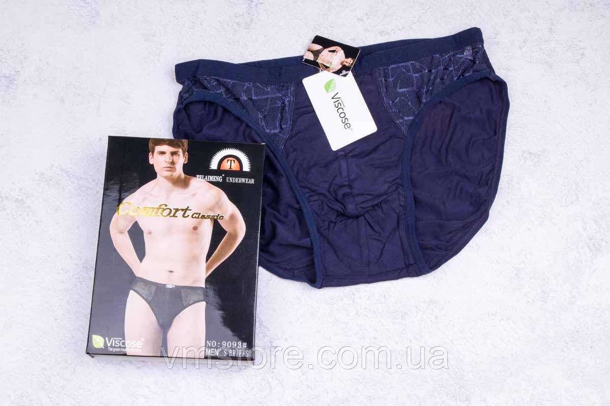 Плавки чоловічі труси, тонкі, легкі, сітка, вузька гумка, розмір XL, фото 1
