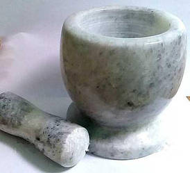 Ступка Frico d13 см h15 см мрамор (FRU-060)