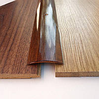 Декоративний поріжок для підлоги ширина 40мм АП 011 під дерево Горіх (фарбований), 2.7 м