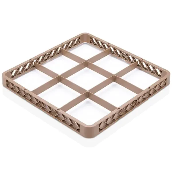 Надставка корзини до посудомийної машини 500х500 мм на 9 секцій 150х150 мм Tribeca BY-9, фото 1